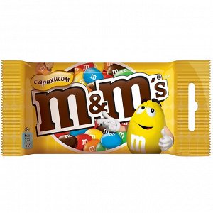 Драже M&M's с арахисом,45г
