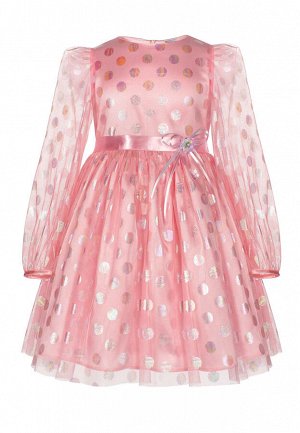 Конфети нарядное платье розовый