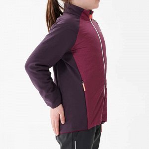 Куртка для беговых лыж детская фиолетовая XC S 550 INOVIK