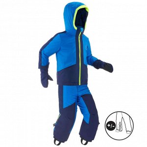 Комбинезон лыжный теплый водонепроницаемый для детей синий 580