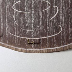 Крючки декоративные дерево "Мешок с кофе" 23,5х18х2,8 см