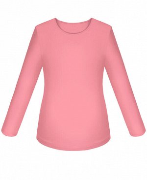 Джемпер (блузка) школьный для девочки Цвет: коралл