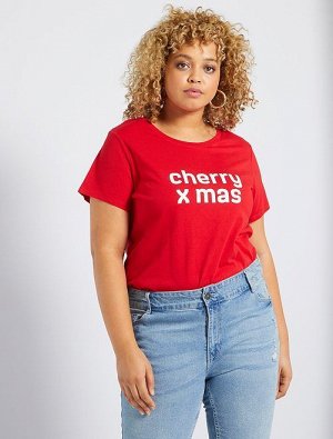 Рождественская футболка
