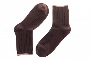 Носки мужские хлопок, размер 25-28, цвет коричневый