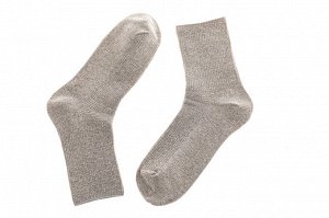 Носки мужские хлопок, размер 25-28, светло-серые
