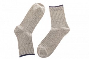 Носки мужские хлопок, размер 25-28, цвет светло-серый