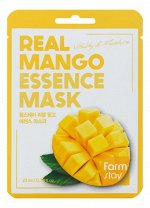 Тканевая маска для лица с экстрактом манго Real Mango Essence Mask