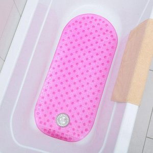 SPA-коврик для ванны на присосках «Пузырики», 38x58 см, цвет МИКС