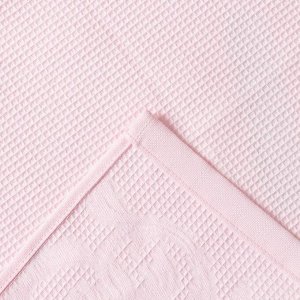 Полотенце вафельное BUON APPETITO, 50х50, цвет розовый