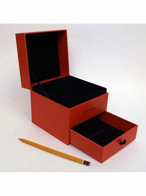 Коробка картон Шкатулка 13 х 13 х 13 см цвет МИКС
