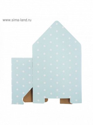Коробка для цветов 25 х33 х10 см письмо Be Happy