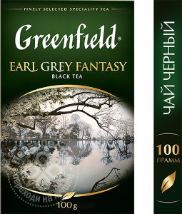Чай Гринфилд Earl grey fantasy 100г 1/14, шт