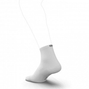 Носки для бега средней высоты comfort mid 2 пары белые kiprun
