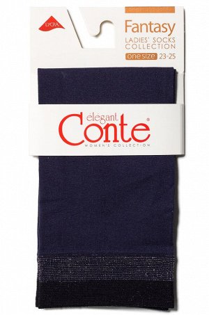 Носки женские с люрексом Conte elegant