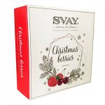 Чай Svay Christmas Berries черный  24 пирамидки