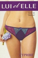 Трусы стринги, LUI et ELLE, EC0138 оптом