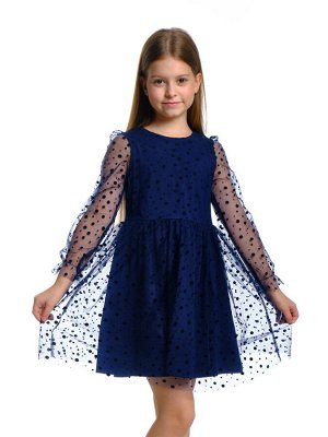 Платье (122-134см) UD 6895-3(3) синий