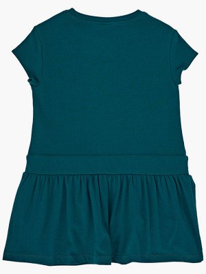 Платье (98-122см) UD 6406(2)т.зелен
