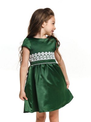 Платье (98-122см) UD 6213(1)т.зелен