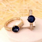 Серьги позолота  H01-7706