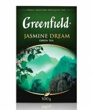 Чай Гринфилд Jasmine Dream green tea 100г 1/14, шт