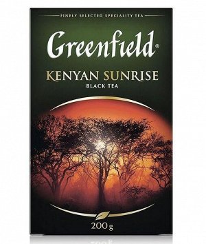 Чай Гринфилд Kenyan Sunrise 200г 1/12, шт