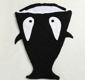 Спальный мешок "Акула", цвет чёрный