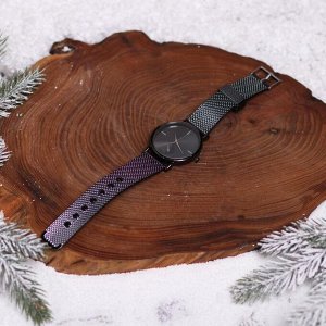 Мужской подарочный набор «Побед в Новом году!», кошелёк и наручные часы