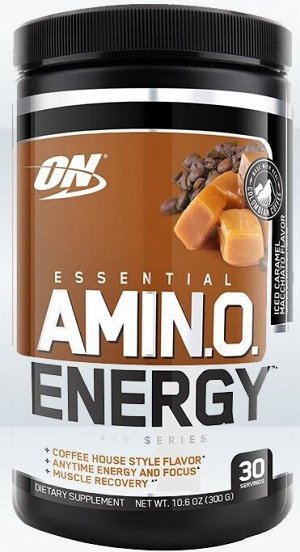 Комплекс аминокислот со вкусом карамельного макиато Amino Energy Caramel Macchiato Optimum Nutrition 300 гр.