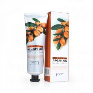 Jigott real moisture hand cream Увлажняющий крем для рук с аргановым маслом.