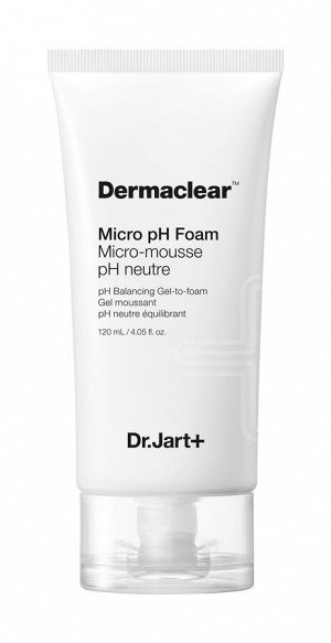 Dr.Jart +Dermaclear Micro pH Foam Гель-пенка для умывания и глубокого очищения pH 120 мл