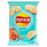 Картофельные чипсы Lay&#039;s Fried Crab Flavor со вкусом жареного краба, 70 г
