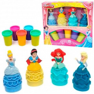 Набор для лепки Play-Toy " Принцессы " 4 в 1