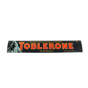 Горький шоколад Toblerone Dark с медово-миндальной нугой, 100 г