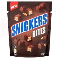 Шоколадные батончики Snickers Bites, 119 г