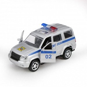 Машина металлическая «Полиция», масштаб 1:50, инерция
