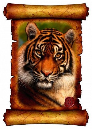 Картина с эффектом объёма малая Тигр 13х19 см