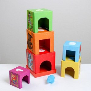 Развивающая игра «Умные кубики. Парк развлечений», 1+