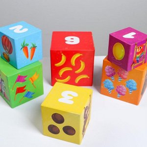 Развивающая игра «Умные кубики. Изучаем цифры», 1+