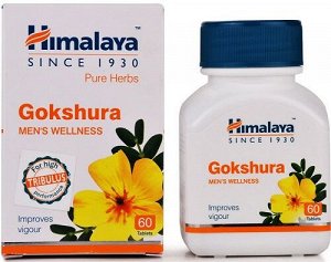 Гокшура Хималая (для профилактики простатита и усиления потенции) Gokshura Himalaya 60 табл.