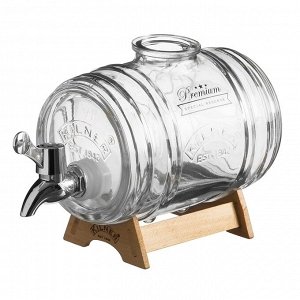 Диспенсер для напитков Barrel 1 л, Kilner, Англия