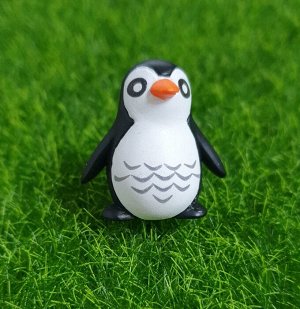 Фигурка декоративная мини Пингвин 3см 1шт