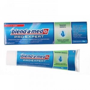 BLEND_A_MED Зубная паста ProExpert Здоровая свежесть Перечная мята 100мл