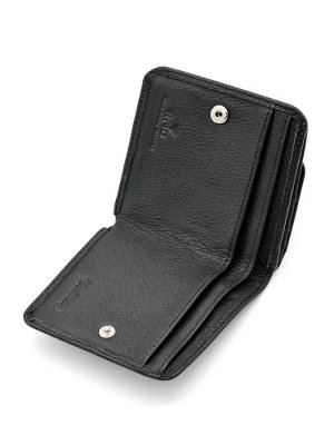 Мужское кожаное портмоне с RFID защитой