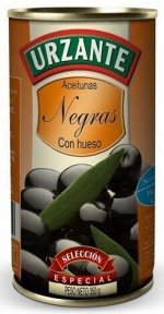 Маслины с косточкой Урзанте 0,35л.