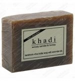 Khadi Herbal woody Sandal &amp; Honey soap 100g