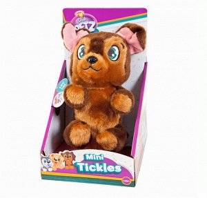 96806 Мягкая игрушка IMC Toys Club Petz Щенок интерактивный (коричневый) , со звуковыми эффектами, шевелит лапками если почесать животик