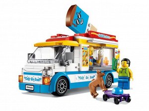 60253-L Конструктор LEGO CITY Great Vehicles Грузовик мороженщика