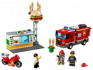 60214-L Конструктор LEGO CITY Fire Пожар в бургер-кафе