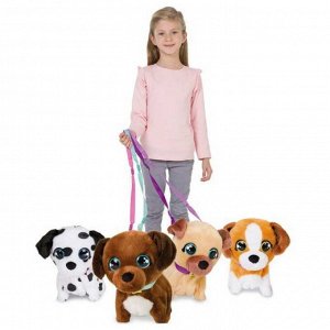 99876 Мягкая игрушка IMC Toys Club Petz Щенок Mini Walkiez Bichon интерактивный, ходячий, со звуковыми эффектами